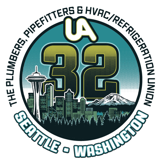 UA Local 32 logo